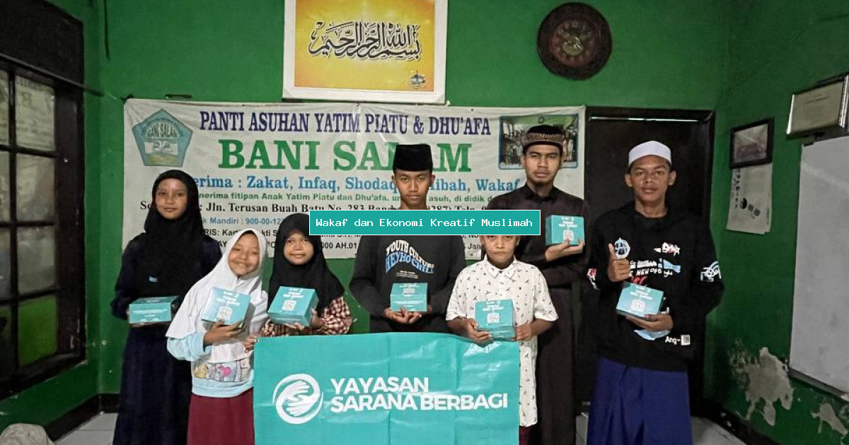 Wakaf dan Ekonomi Kreatif Muslimah